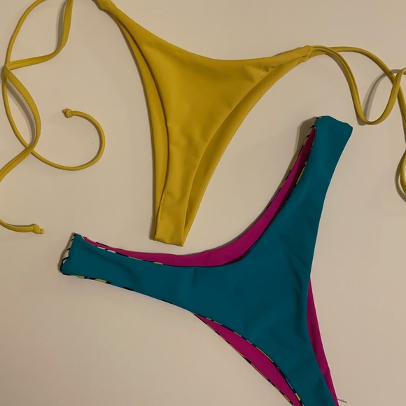 Custom bikini sets reversible swimwear handmade - Picture 8 of 8